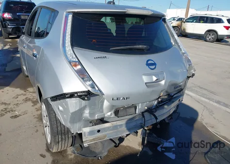 2016 Nissan Leaf S из США, поврежденный, VIN 1N4AZ0CP2GC300852